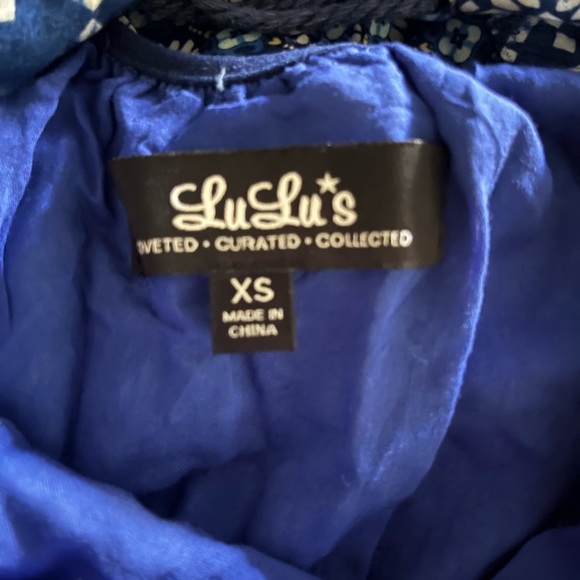 Lulu's Coastal Composure Maxi Dress Size XS - Picture 8 of 8